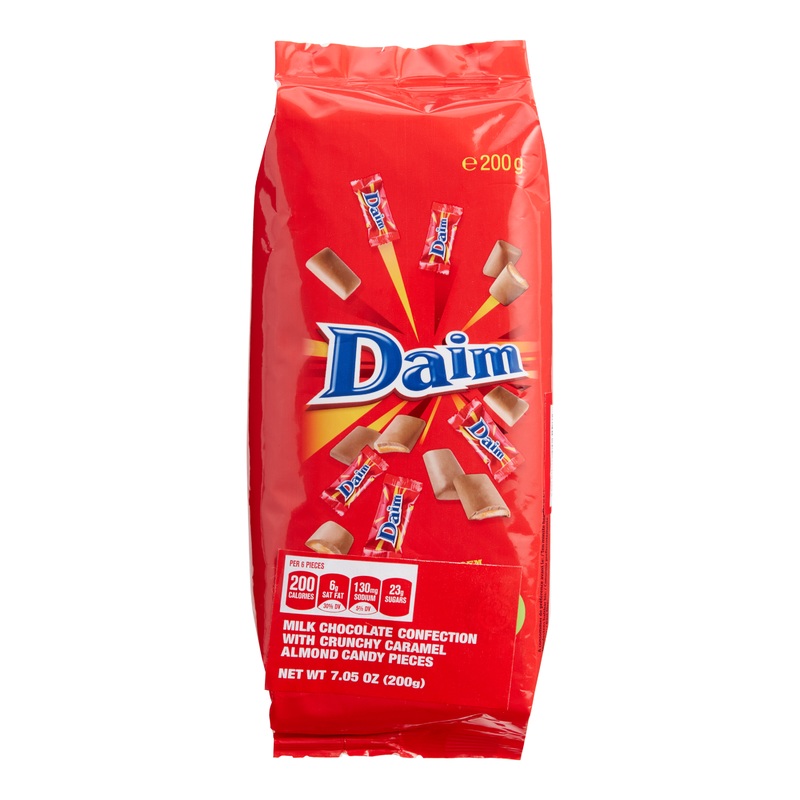 Daim Chocolate Tie Top Bag