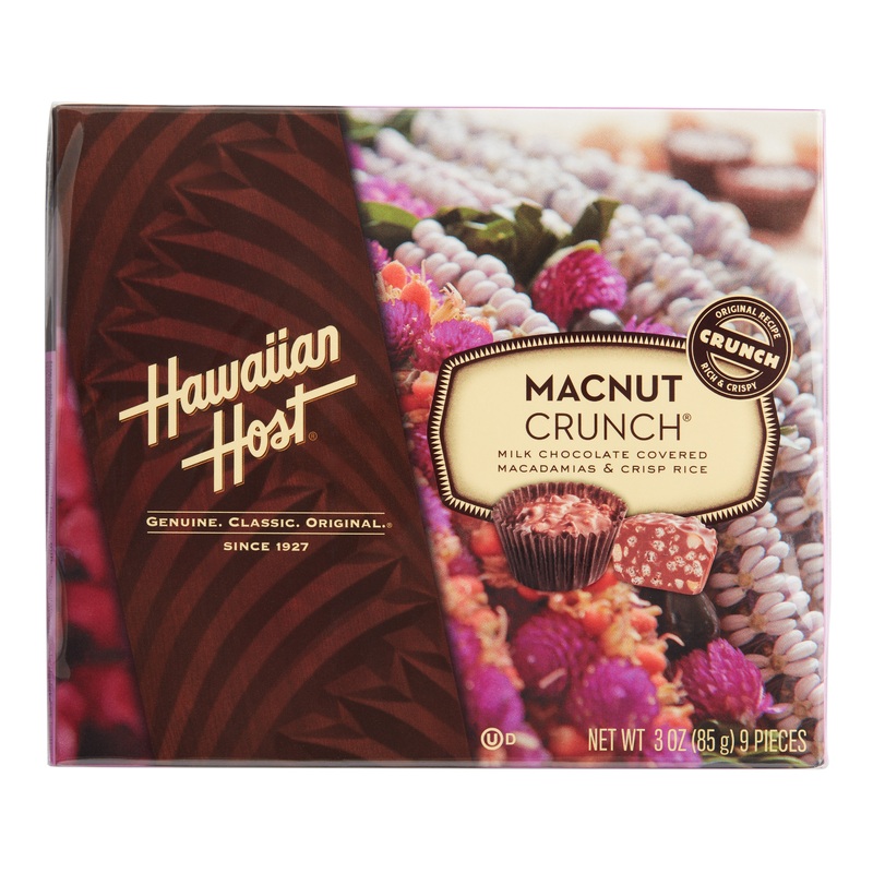 Hawaiian Host Macnut Crunch Box 9 Piece