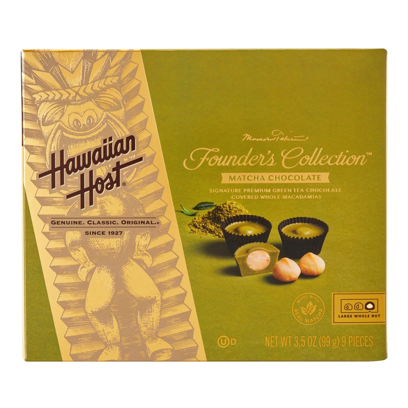 Hawaiian Host White Chocolate Matcha Macs Box