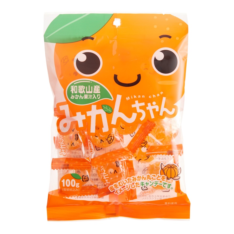 Kawaguchi Mikan Chan Orange Hard Candy