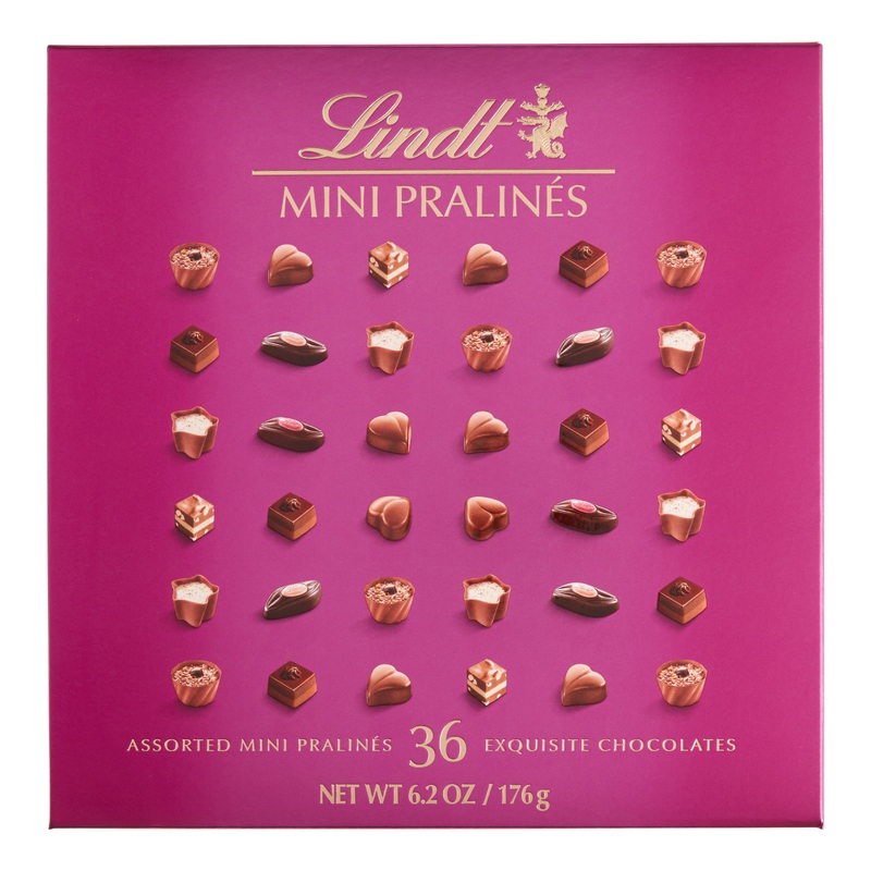 Lindt Assorted Mini Praline Chocolates Box