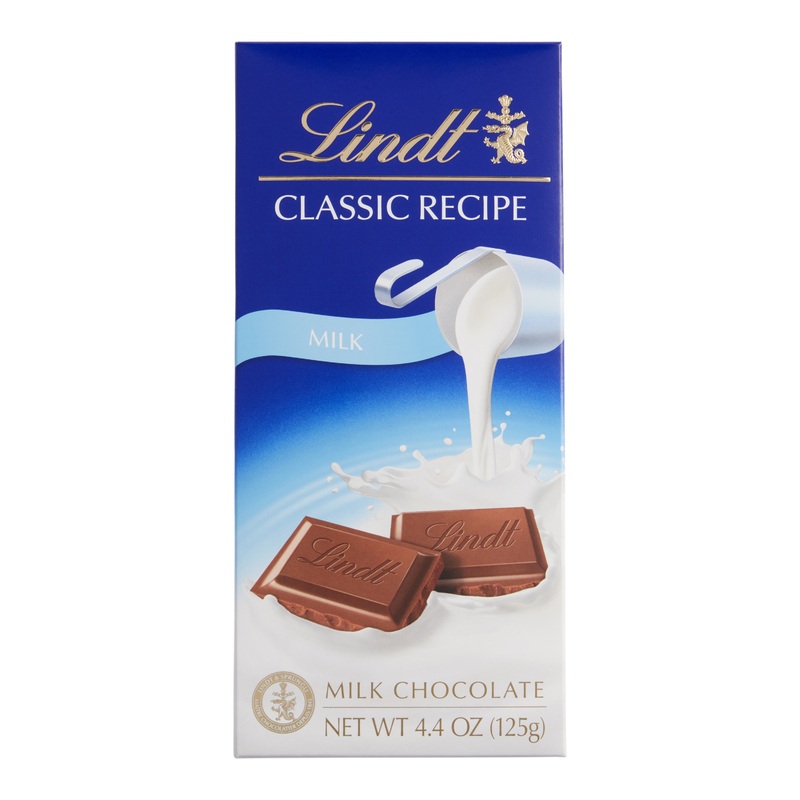Lindt Classic Milk Chocolate Bar