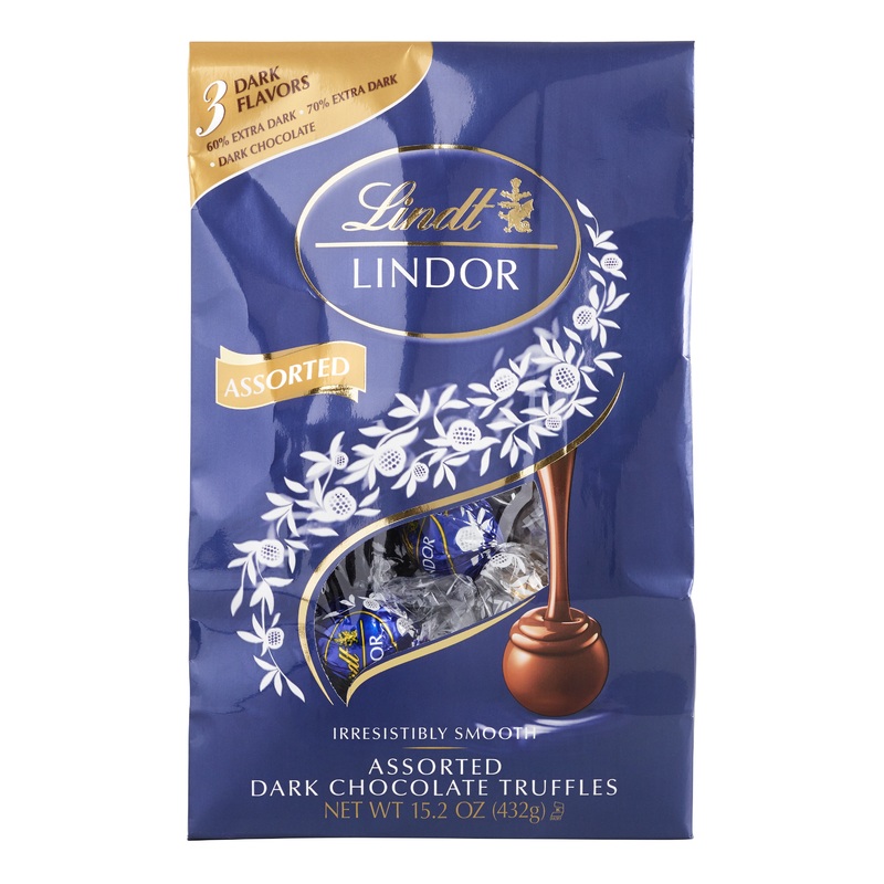 Lindt Lindor Assorted Dark Chocolate Truffles Large Bag