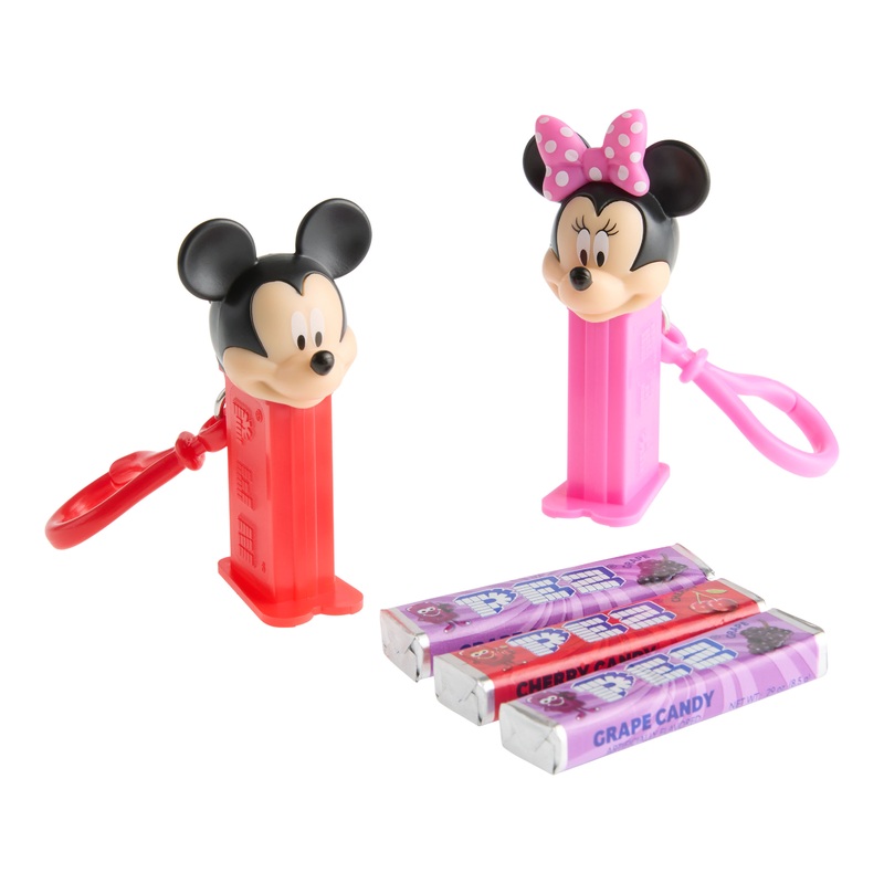 Mickey and Friends Pez Clips 2 Pack