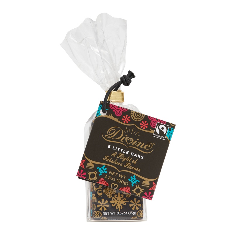 Mini Divine Chocolate Bar Flight 6 Pack