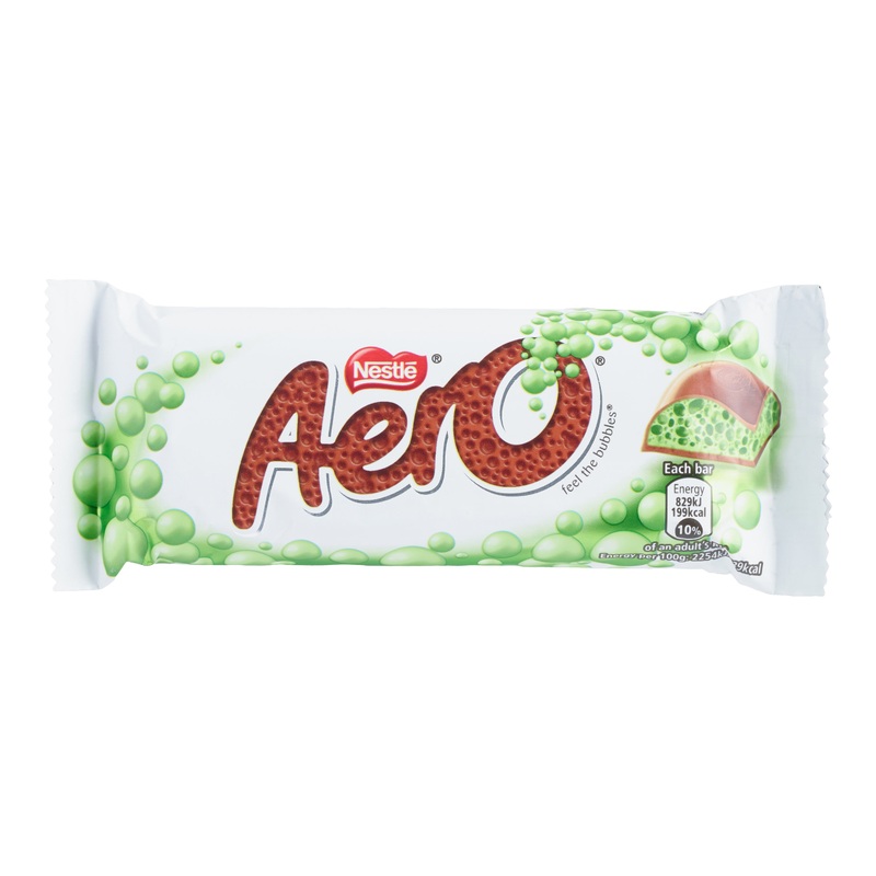 Nestle Aero Peppermint Milk Chocolate Bar
