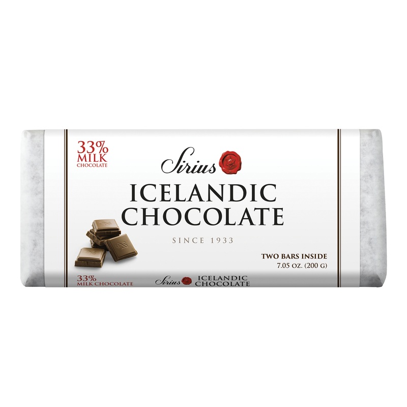 Noi Sirius Icelandic Milk Chocolate Bar 2 Piece