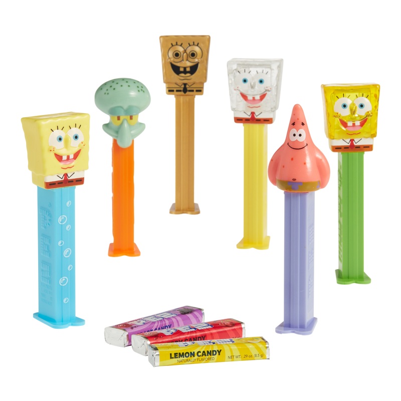 SpongeBob SquarePants Pez Dispenser Set of 6