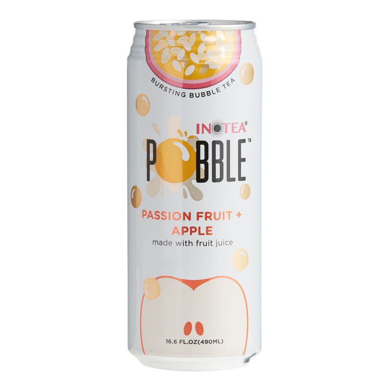 Inotea Pobble Passion Fruit And Apple Bubble Tea Drink