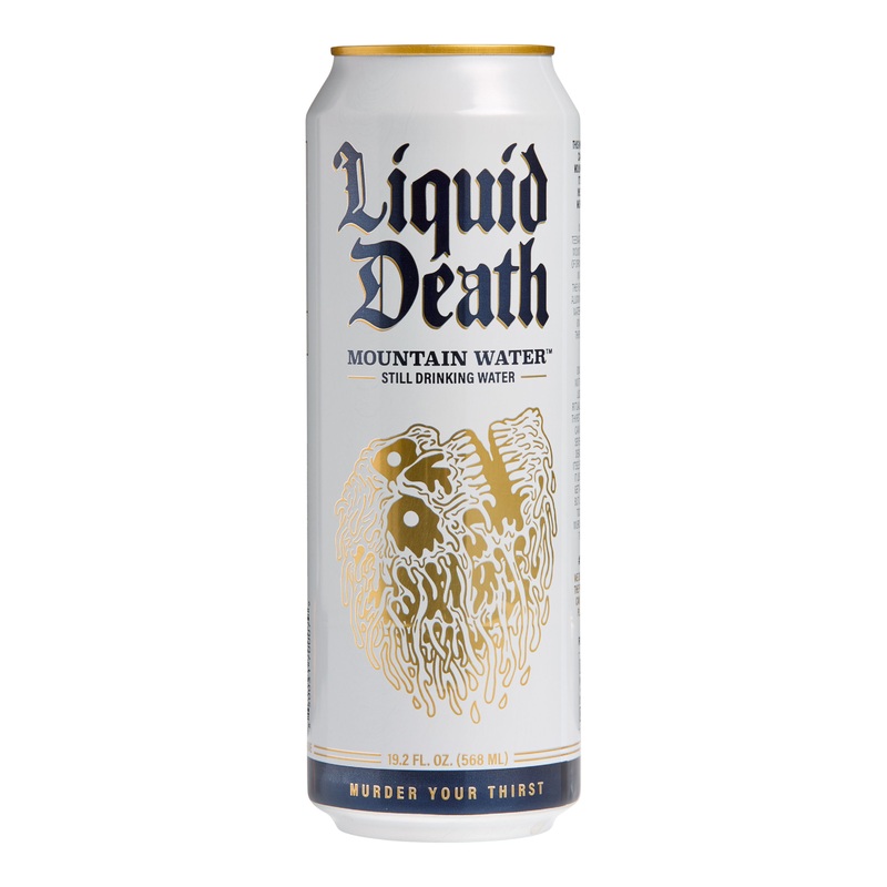 Liquid Death Still Water King Can