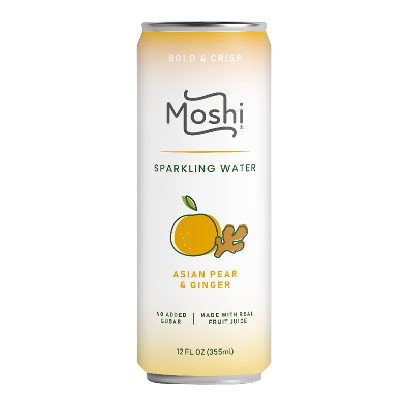 Moshi Asian Pear and Ginger Sparkling Water