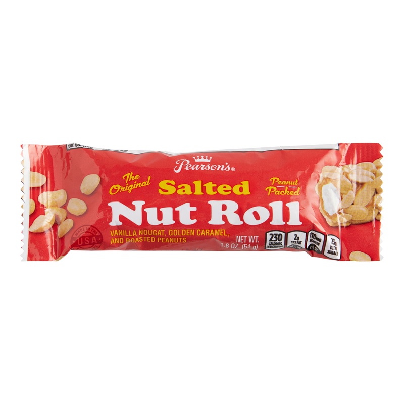 Pearson’s Salted Nut Roll Candy Bar