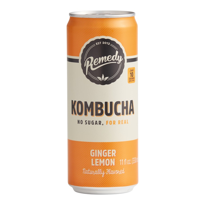 Remedy Ginger Lemon Kombucha
