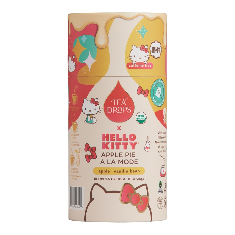 Tea Drops Hello Kitty Apple Pie A La Mode Tea 10 Count