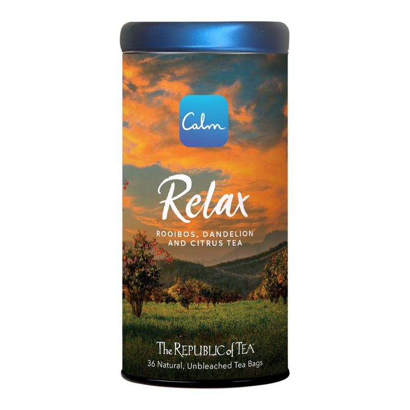 The Republic Of Tea Calm Relax Tea 36 Count
