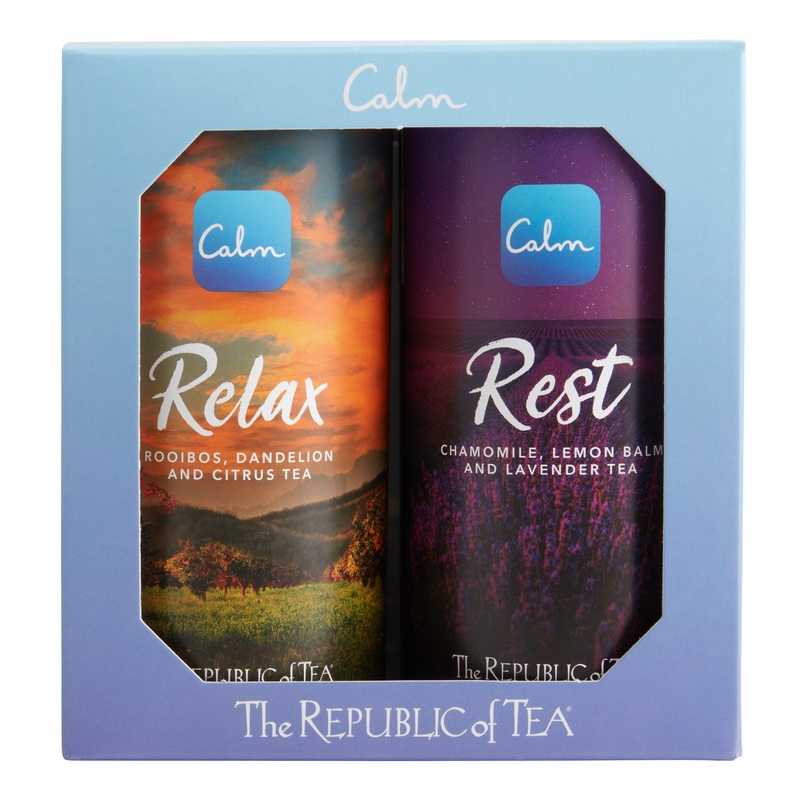 The Republic of Tea Calm Tea Gift Box 2 Pack