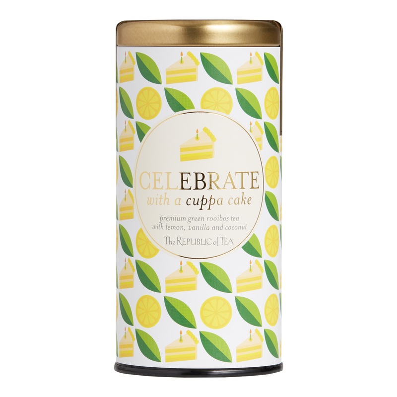 The Republic Of Tea Celebrate With A Cuppa Cake Tea 36 Count