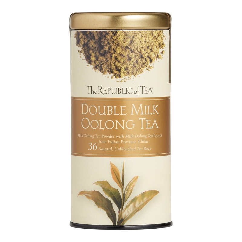 The Republic Of Tea Double Milk Oolong Tea 36 Count
