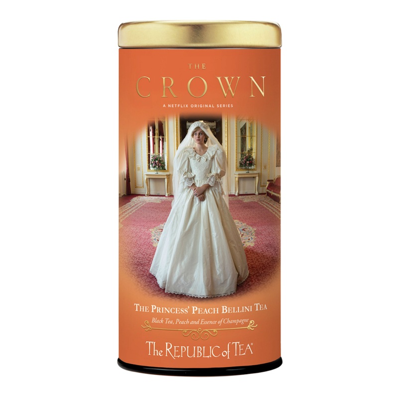 The Republic of Tea The Crown Peach Bellini Tea 36 Count