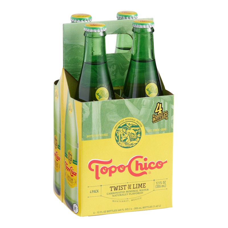 Topo Chico Twist of Lime 4 Pack