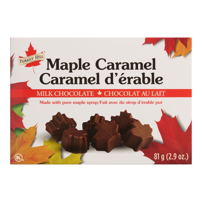 Turkey Hill Maple Caramel Milk Chocolates 9 Piece