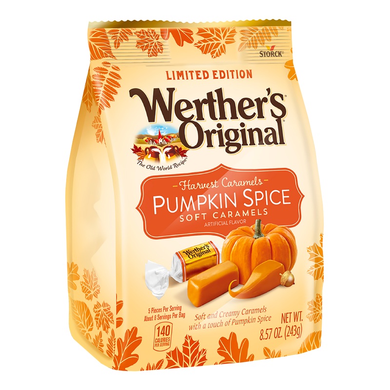 Werther’s Original Pumpkin Spice Soft Caramels Bag