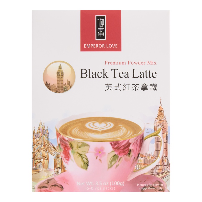 Emperor Love Black Tea Latte Sachets 5 Count