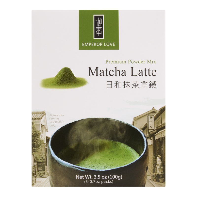 Emperor Love Matcha Tea Latte Sachets 5 Count