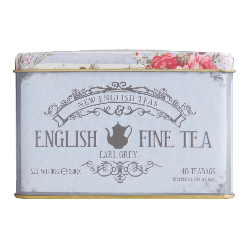 English Fine Tea Earl Grey Tea 40 Count