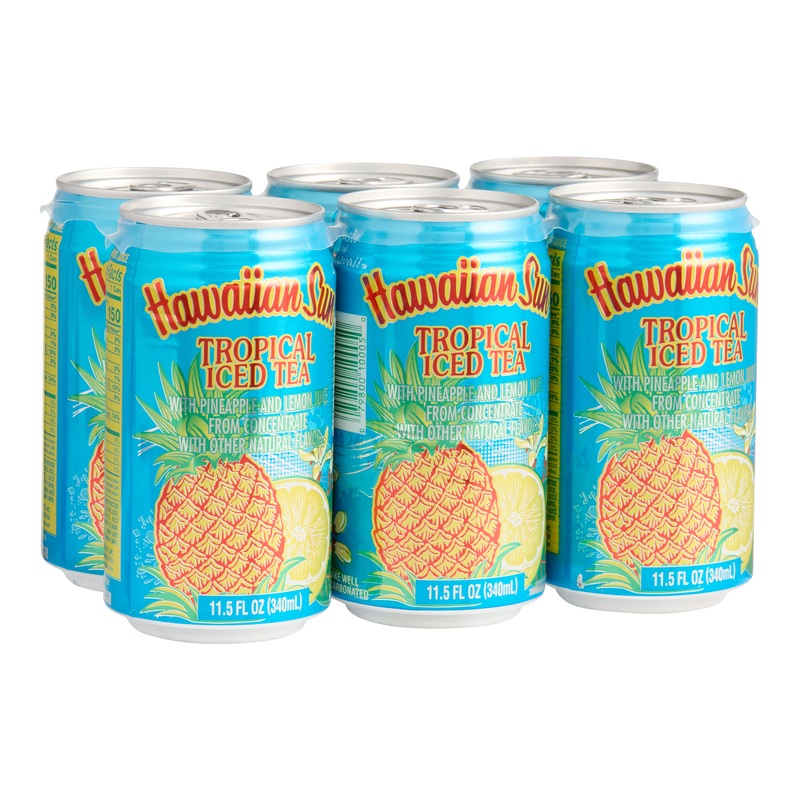 Hawaiian Sun Tropical Iced Tea 6 Pack