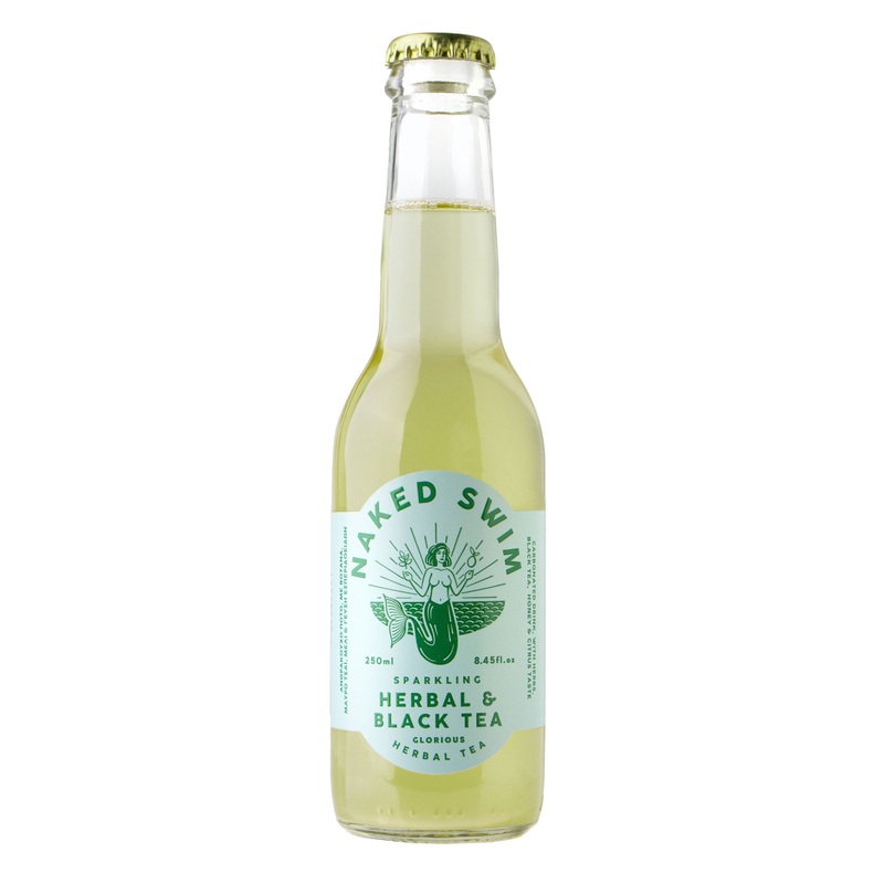 Naked Swim Sparkling Herbal and Black Tea