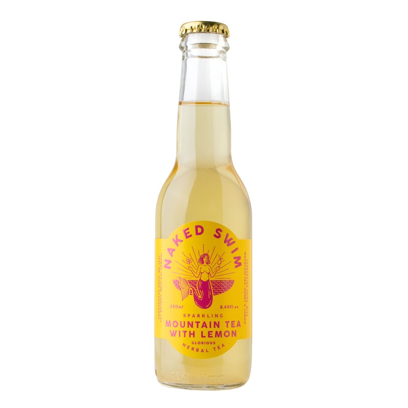 Naked Swim Sparkling Mountain Tea with Lemon