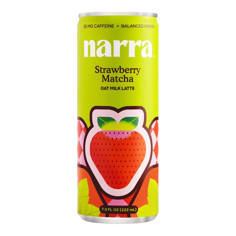 Narra Strawberry Matcha Oat Milk Latte