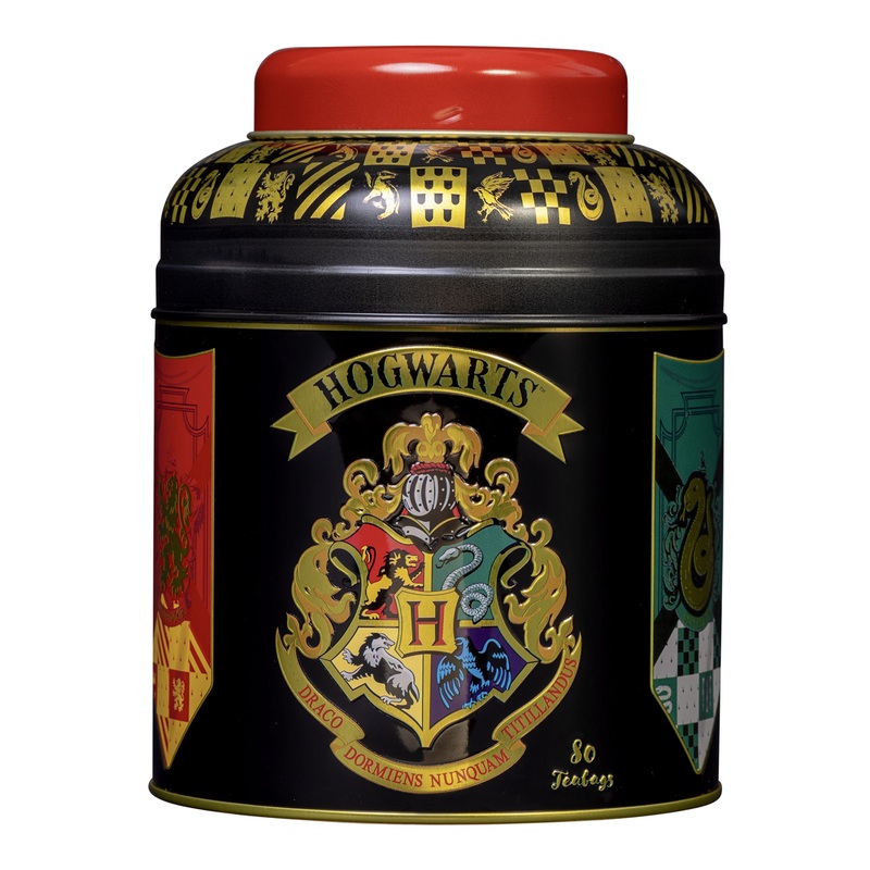 New English Teas Hogwarts Breakfast Tea Tin 80 Count