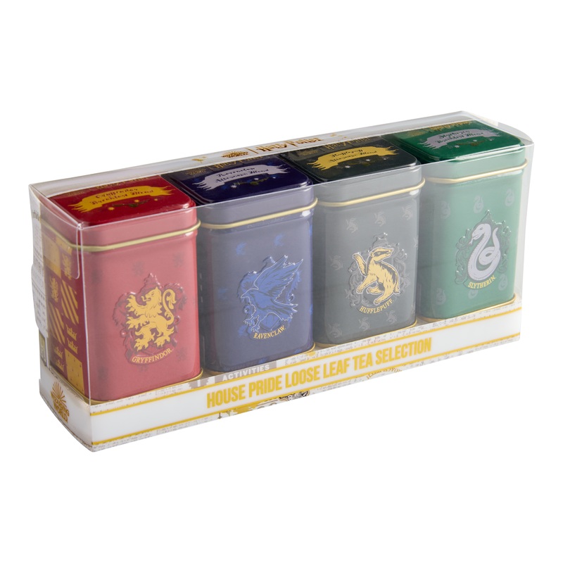 New English Teas Mini Harry Potter Loose Leaf Tea Tins 4 Pack