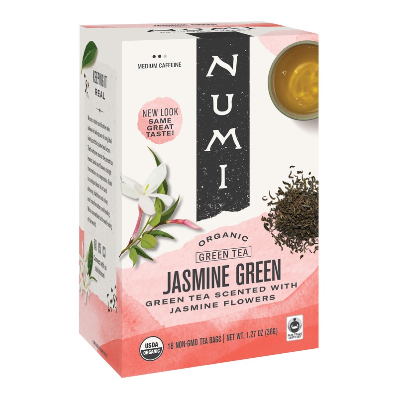 Numi Organic Jasmine Green Tea 18 Count