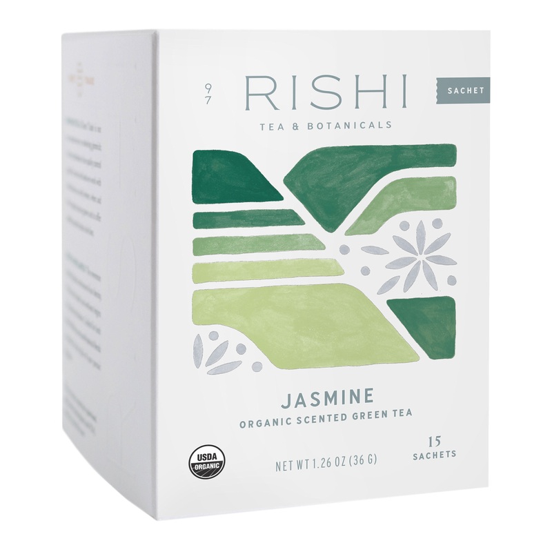 Rishi Jasmine Green Tea 15 Count