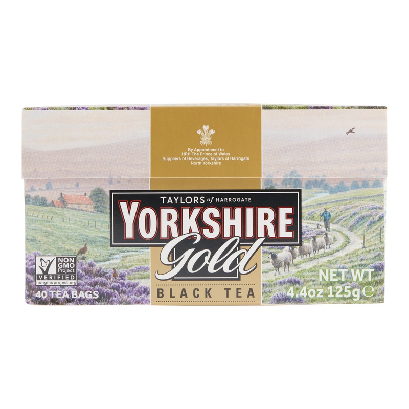 Taylors of Harrogate Yorkshire Gold Black Tea 40 Count