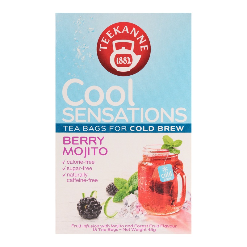 Teekanne Berry Mojito Herbal Cold Brew Tea 18 Count