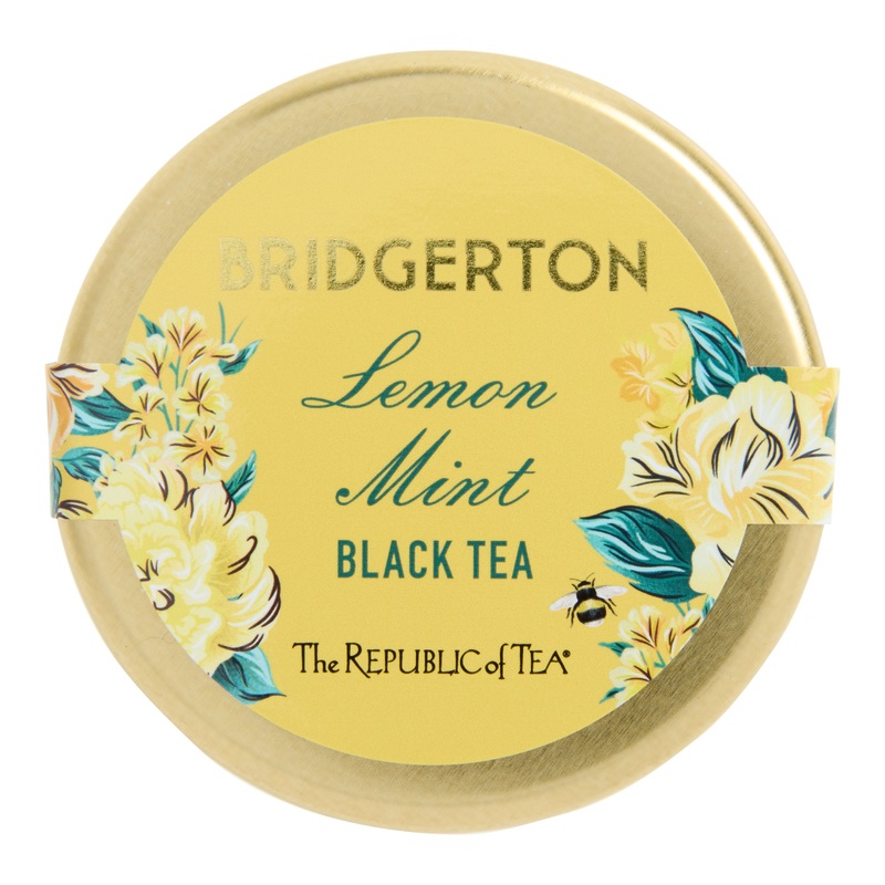 The Republic of Tea Bridgerton Lemon Mint Black Tea 6 Count