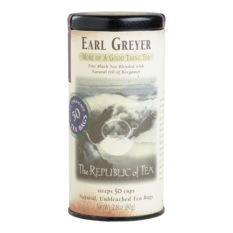 The Republic of Tea Earl Greyer Tea 50 Count