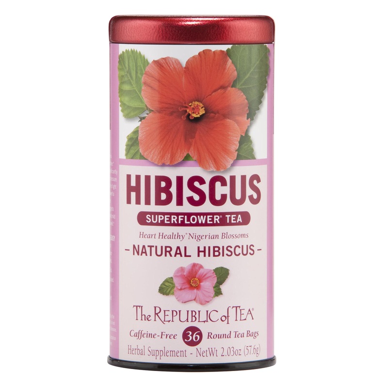 The Republic of Tea Natural Hibiscus Tea 36 Count