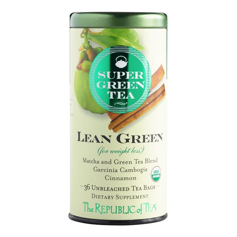 The Republic of Tea Organic Lean SuperGreen Tea 36 Count
