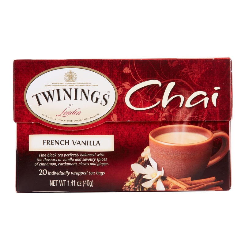 Twinings French Vanilla Chai Tea Set of 6