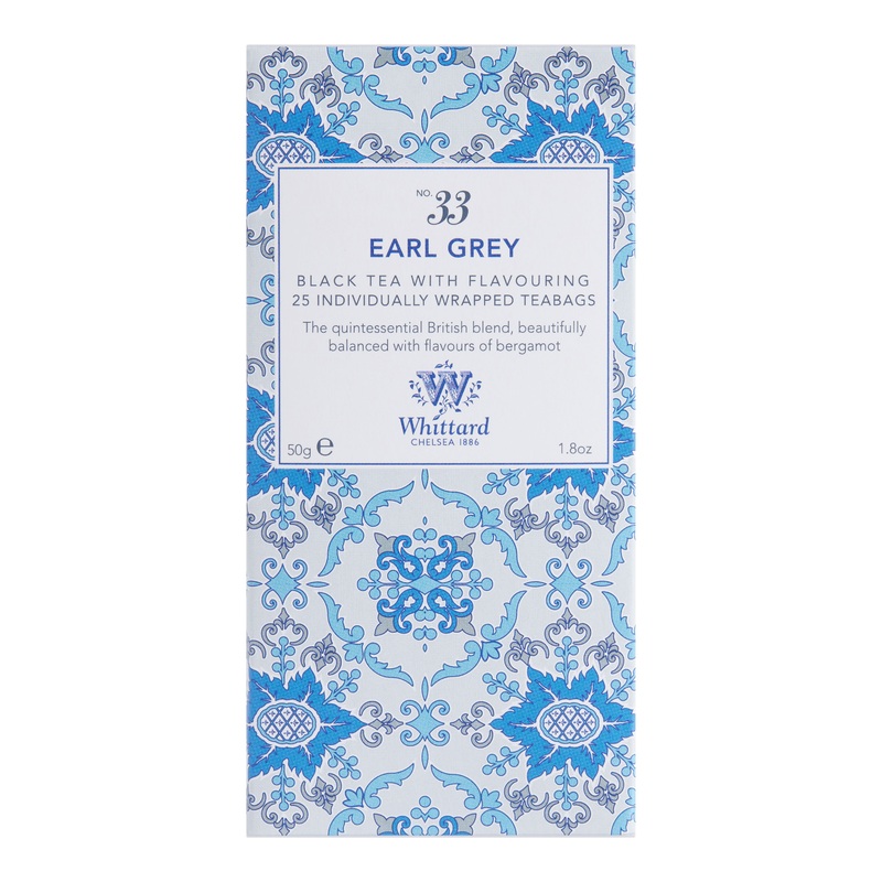 Whittard Earl Grey Black Tea 25 Count