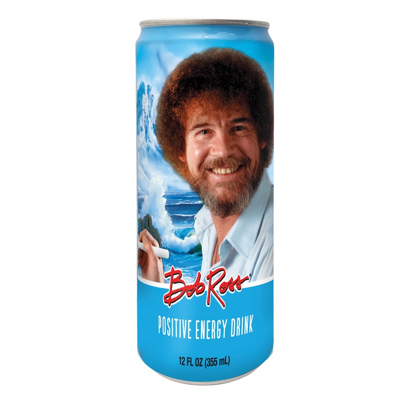 Bob Ross Positive Energy Drink