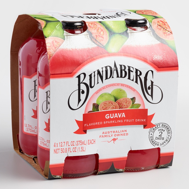 Bundaberg Guava Sparkling Beverage 4 Pack