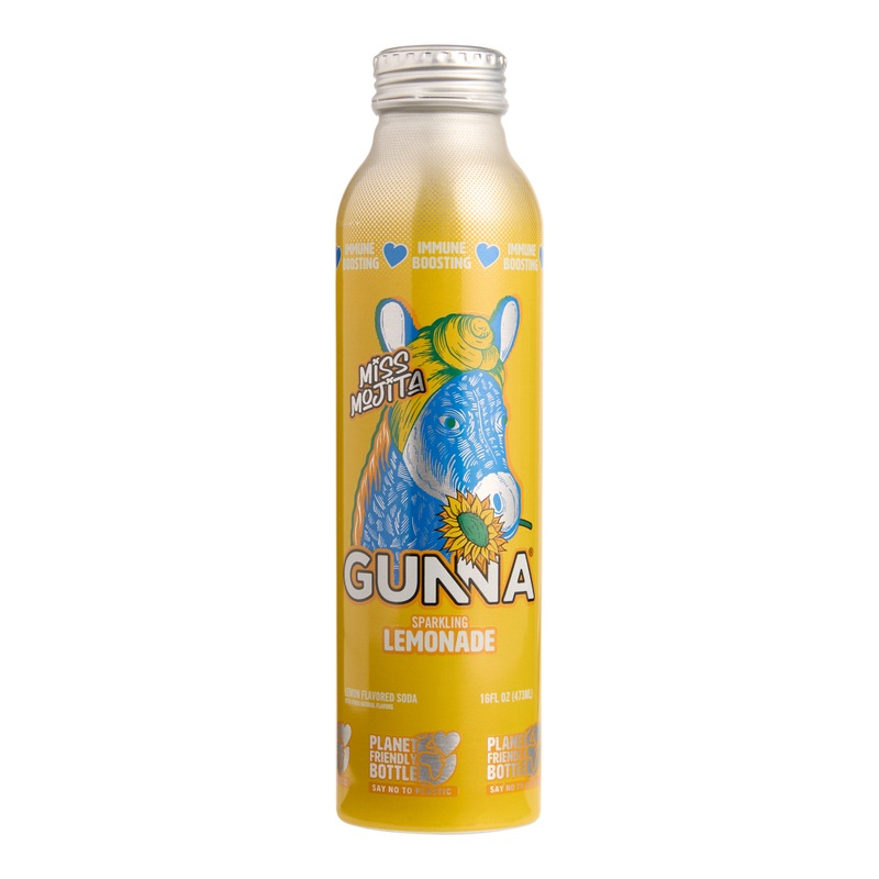 Gunna Miss Mojita Sparkling Lemonade 16 oz. Can