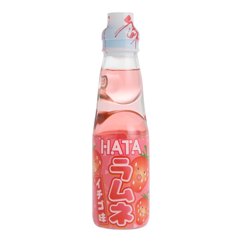 Hata Strawberry Ramune Soda