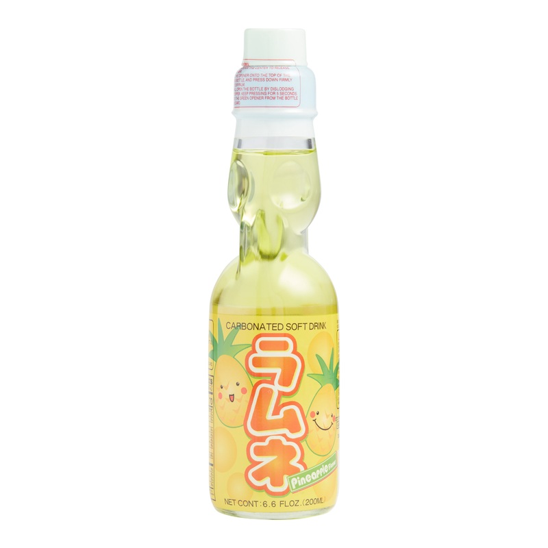 Hatakosen Pineapple Ramune Soda